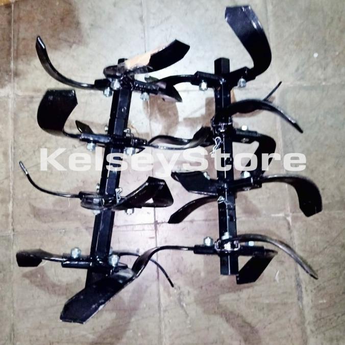 ] Rotary Blade Pisau Cakar Baja / Cultivator Traktor Bajak Sawah