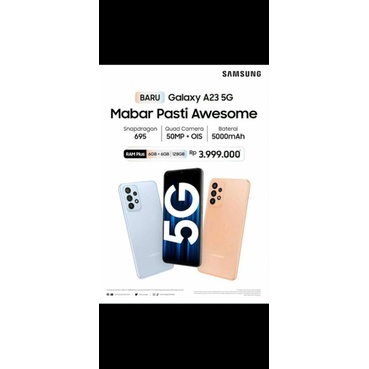 SAMSUNG GALAXY A23 5G 6+6/128Gb