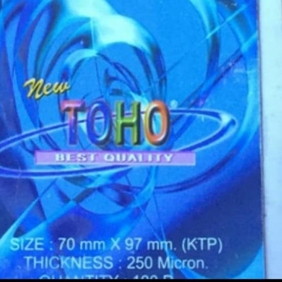 

Laminating KTP TOHO 250MICRON