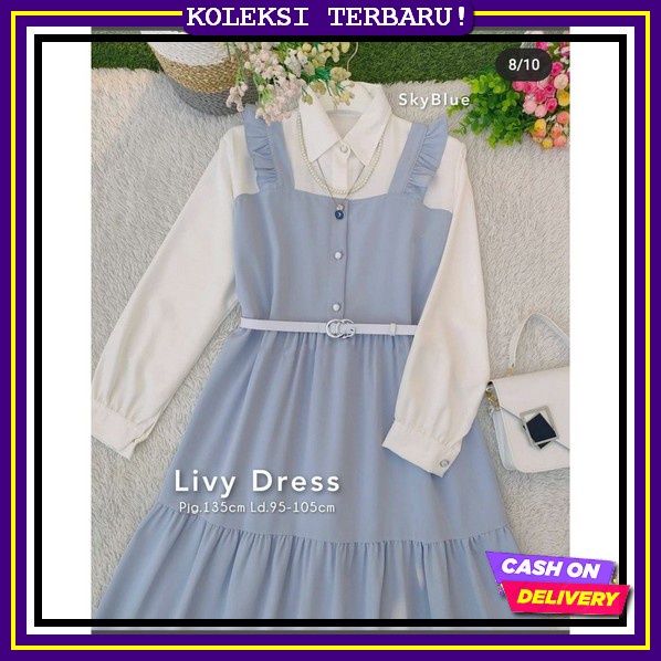 Maxi Dress Import / Dress Wanita Import / Dress Wanita Murah & Mewah / Dress Wanita Korean Style / D