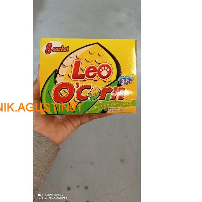

SALE!!Leo O Corn Pop Corn Instant rasa Asin isi 8 Sachet Jagung Popcorn|RA4