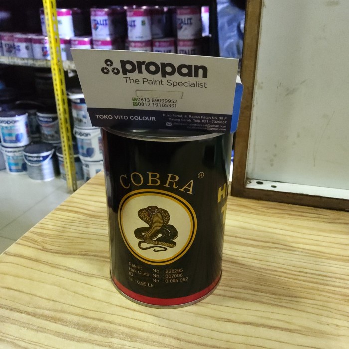 Thinner Thinner Cobra Hitam Liter