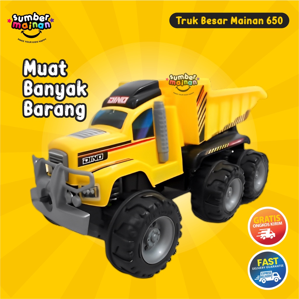 Mainan Mobil Dorong Truk Besar 650 Vehicle Untuk Anak Laki Laki Terlaris By Sumbermainananak