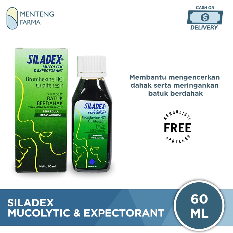Siladex Mucolytic &amp; Expectorant (Siladex Batuk Berdahak)
