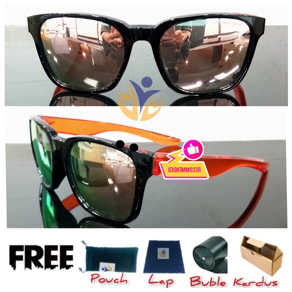 Kacamata sepeda polarized fatique less/anti lelah uv400