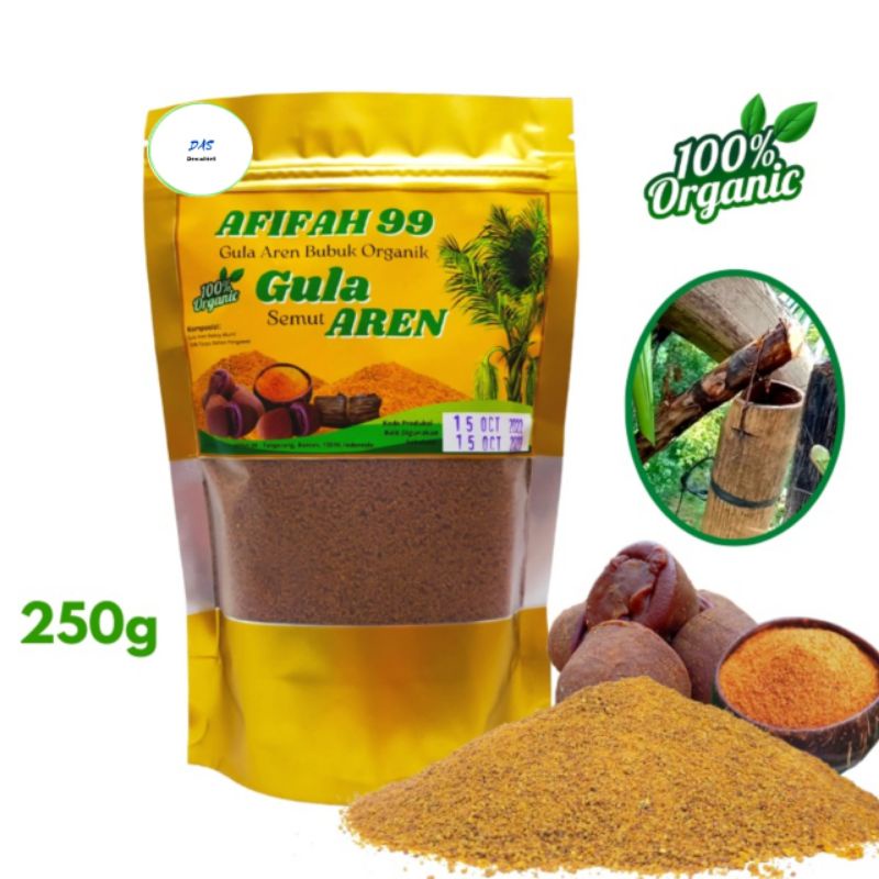 

Gula Semut Aren Baduy - Gula Aren Bubuk 250gr - Gula Semut Organik