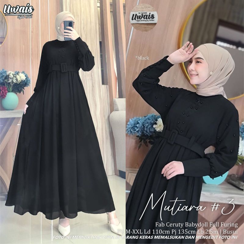 MUTIARA #3 DRESS BY UWAIS ORI SOLO