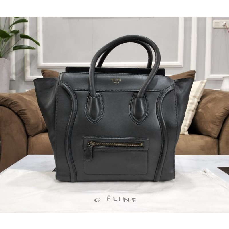 Tote Bag Celine Nano Luggage Hand bag Kulit