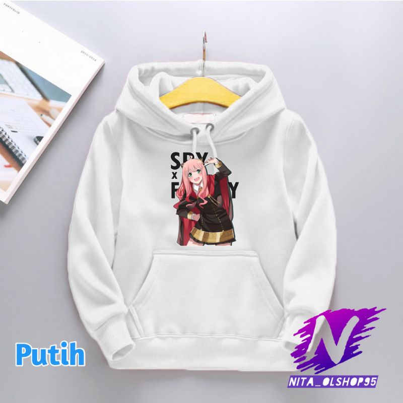 hoodie anya sweater hoodie anak anime spy x family anya forger