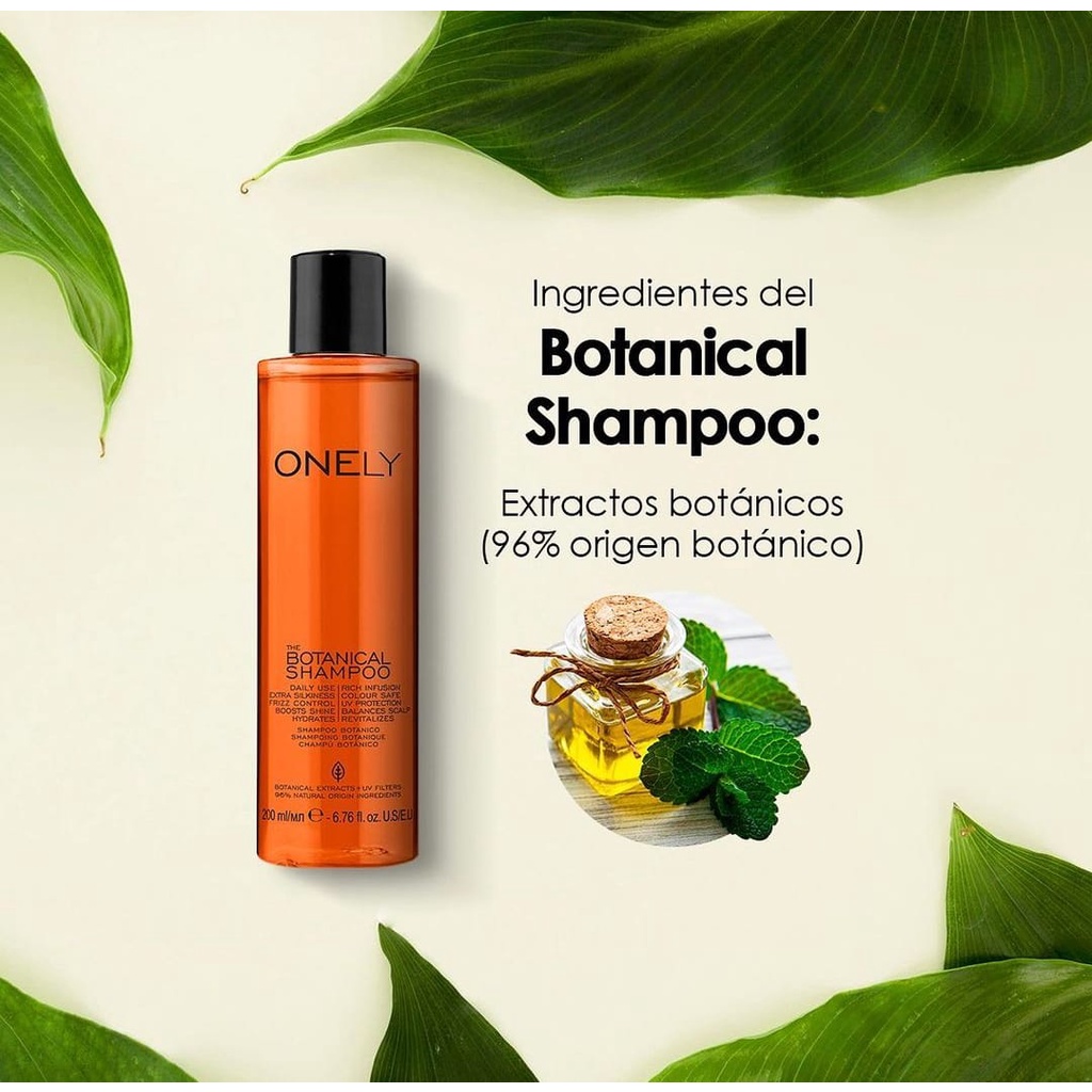 ONELY BY FARMAVITA THE BOTANICAL SHAMPOO ITALIAN PRODUCT BPOM