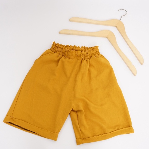 Celana Pendek 3/4 Wanita Short Pants Crinkle CEY air flow stretch