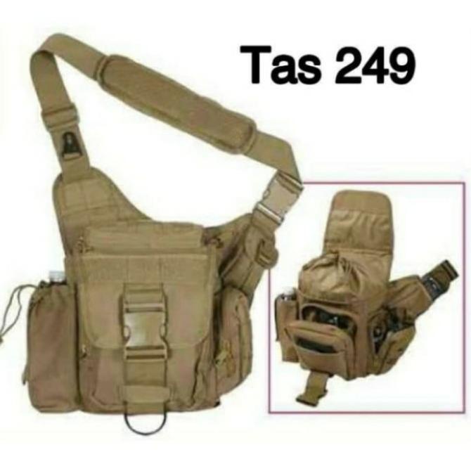 tas selempang army 249 tas selempang pria import army tactical WWD