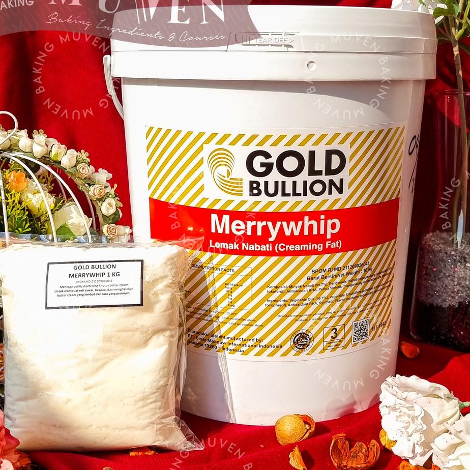 

BISA COD ✔️MENTEGA PUTIH GOLD BULLION MERRY WHIP 1 Kg / SHORTENING MERRYWHIP|SQ6
