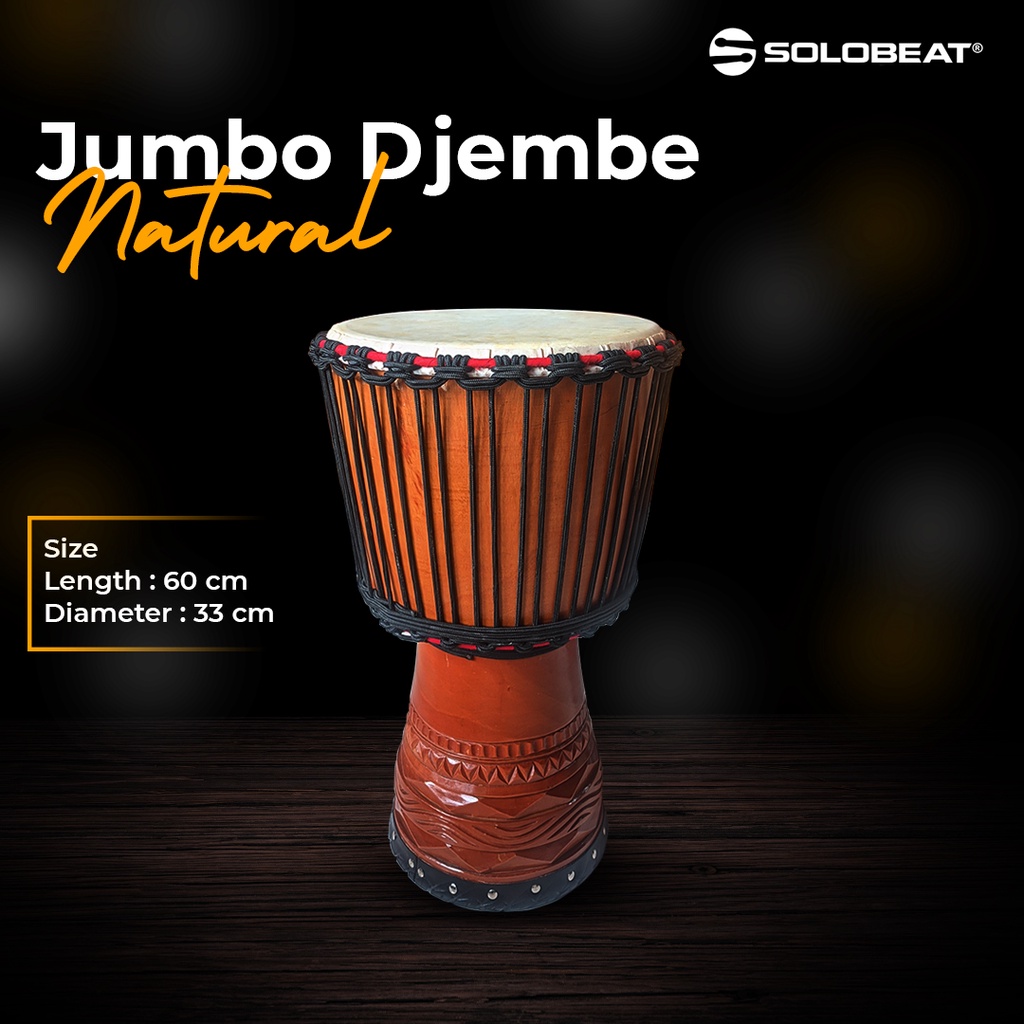Djembe Pro Warna Natural