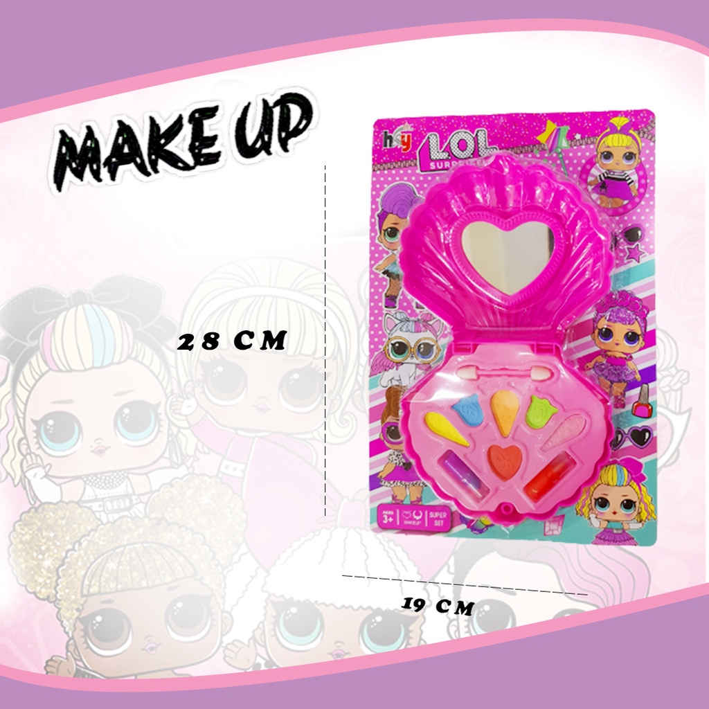 Make Up Mainan Kerang / kerang fashion beauty set / mainan anak make up kerang [1281]