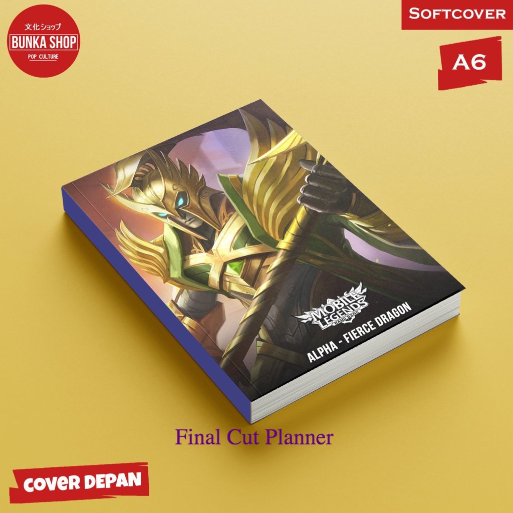 

Pocket Note Mobile Legends Alpha Fierce Of Dragon Softcover A6 Buku Tulis Catatan Notes Agenda Planner Jurnal .