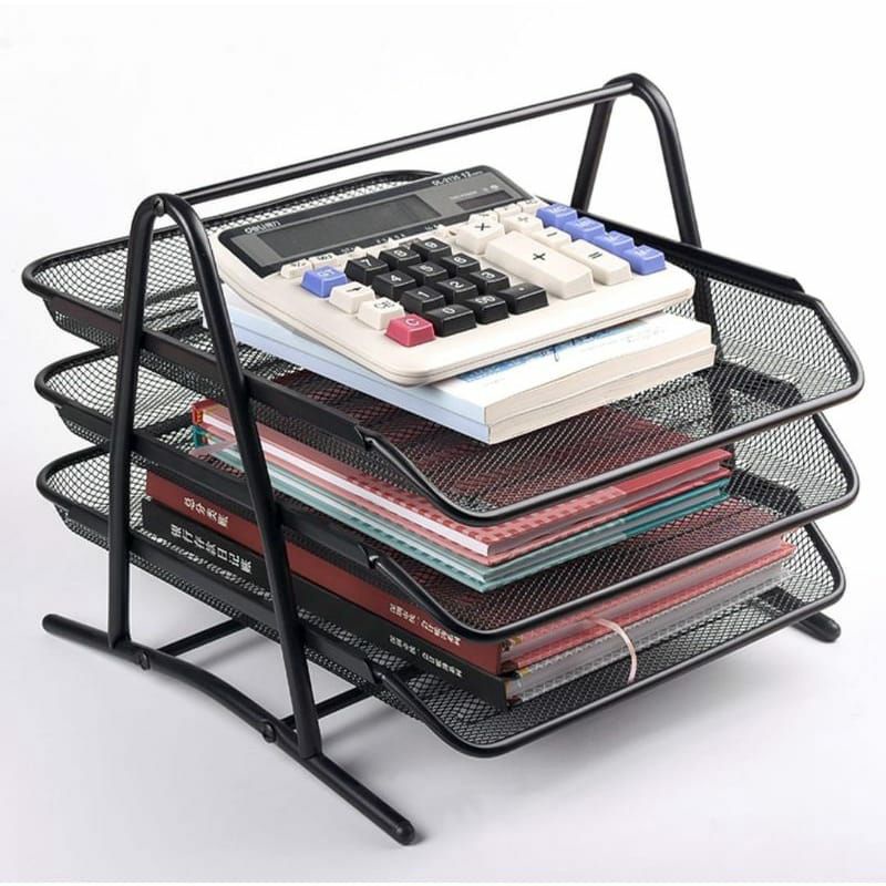 Rak Kertas Dokumen Surat 3 Susun - MM2025 - Paper Document Letter Tray 3 Tier