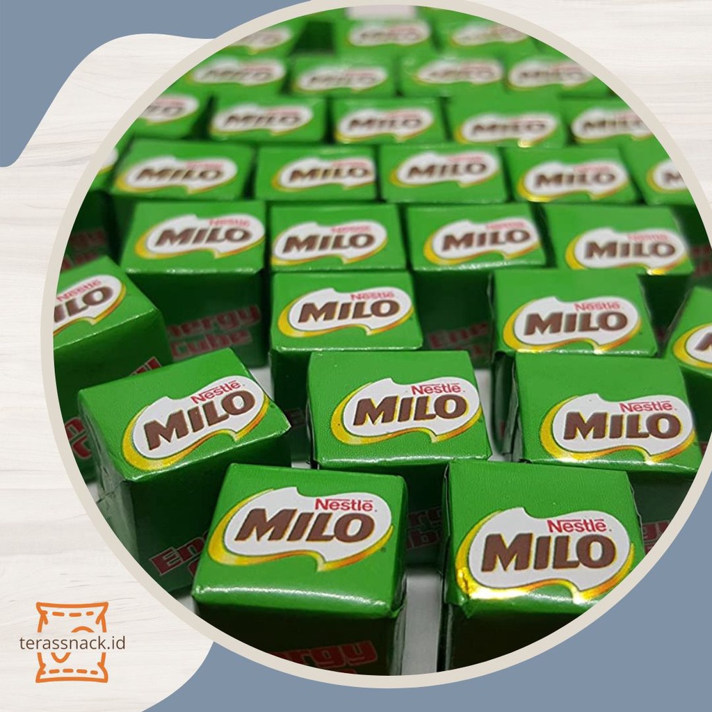 

PERMEN COKLAT MILO CUBES ISI 50 pcs / Milo Kotak / Milo Mini