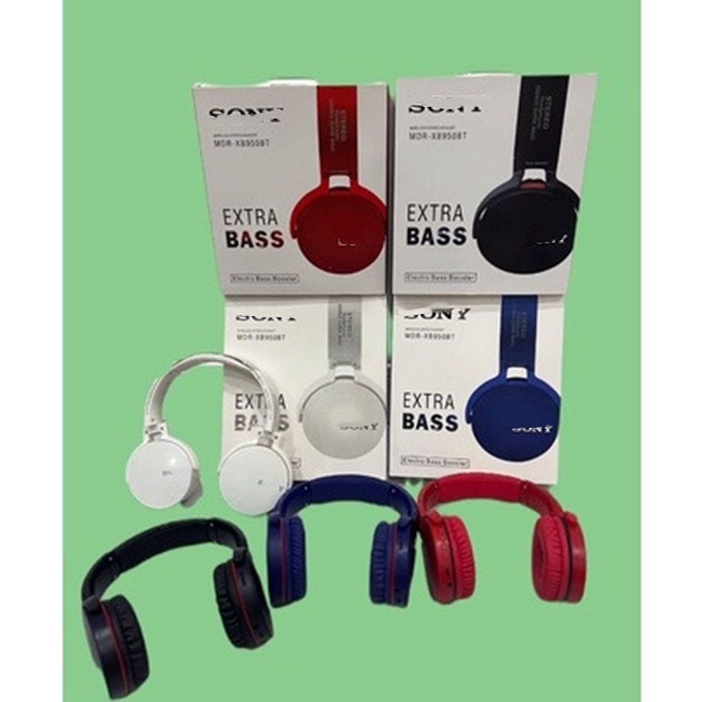 HEADPHONE/HEADSET BANDO BLUETOOTH SONNYY EXTRA BASS MDR-XB950BT