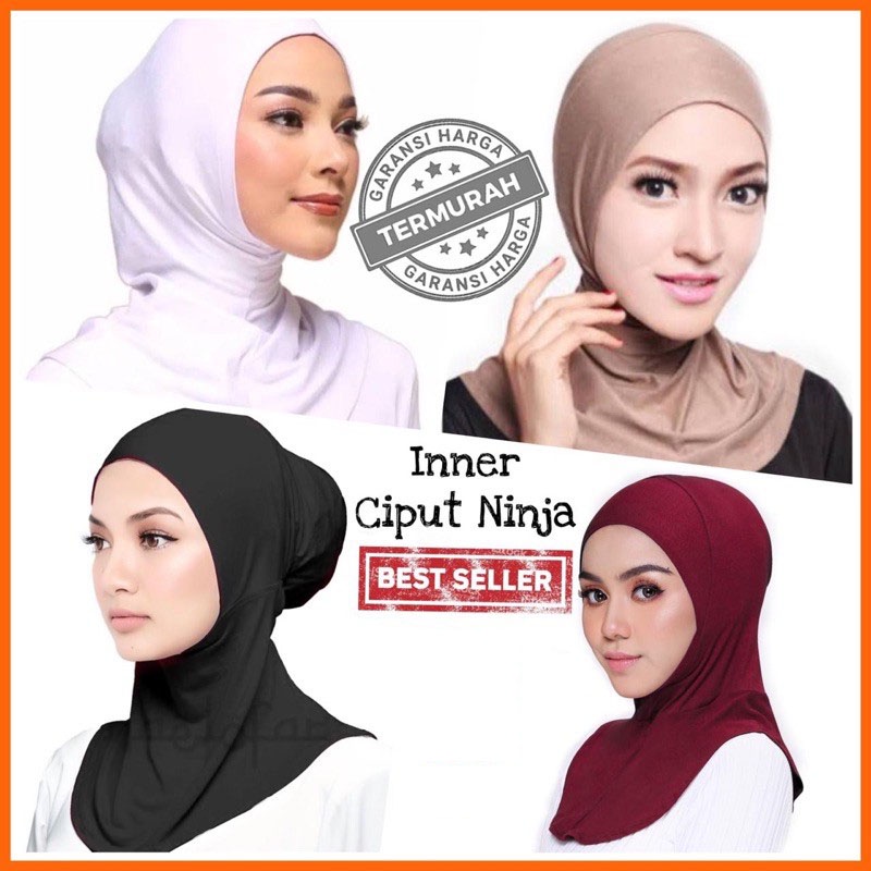 INNER NINJA / DALEMAN HIJAB MURAH / CIPUT NINJA PREMIUM / INER NINJA MALAY