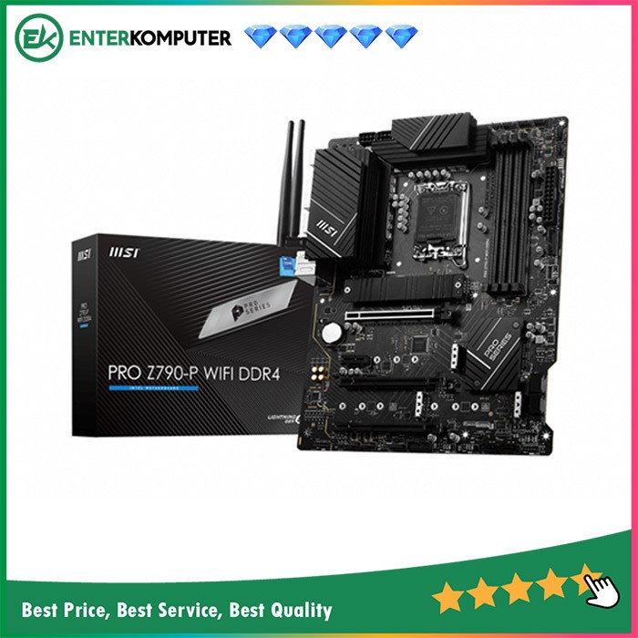 MSI PRO Z790-P WIFI DDR4 (LGA1700, Z790, DDR4, USB3.2 Type-C, SATA3)