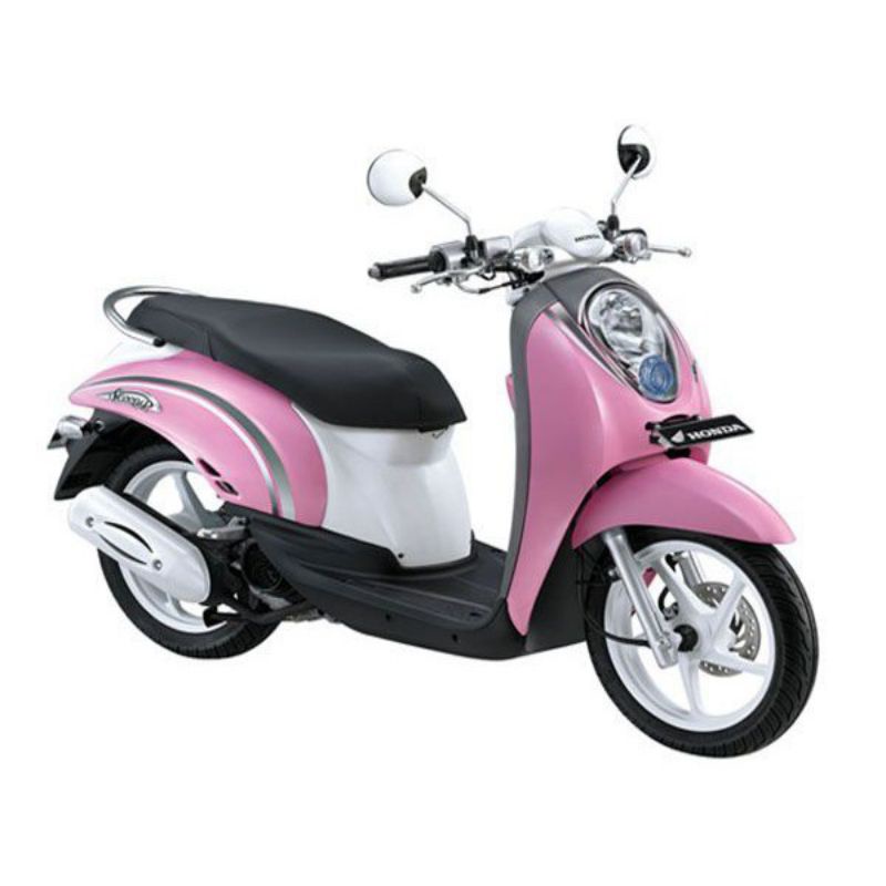 COVER BODY KANAN SCOOPY KARBU PINK ORI AHM