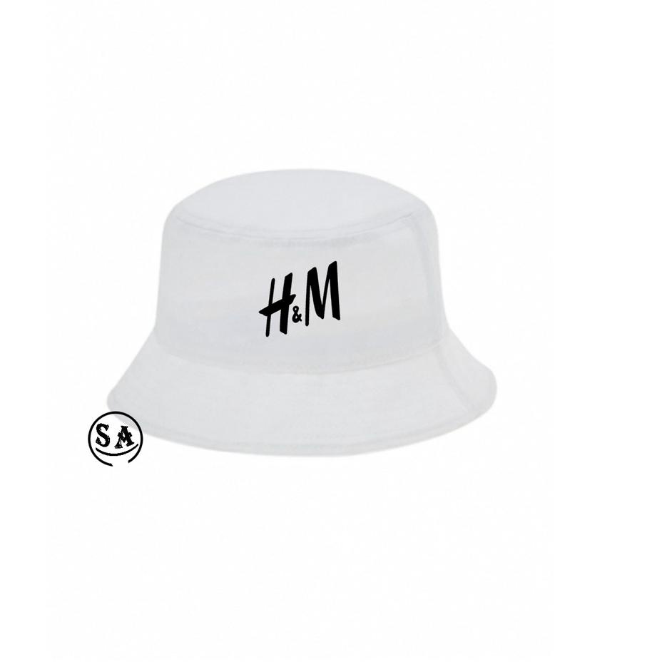 Stok Terbaru Topi Bucket / Aksesoris Fashion /  Bucket Hat Pria Wanita / Topi Bucket Distro H&M HITA