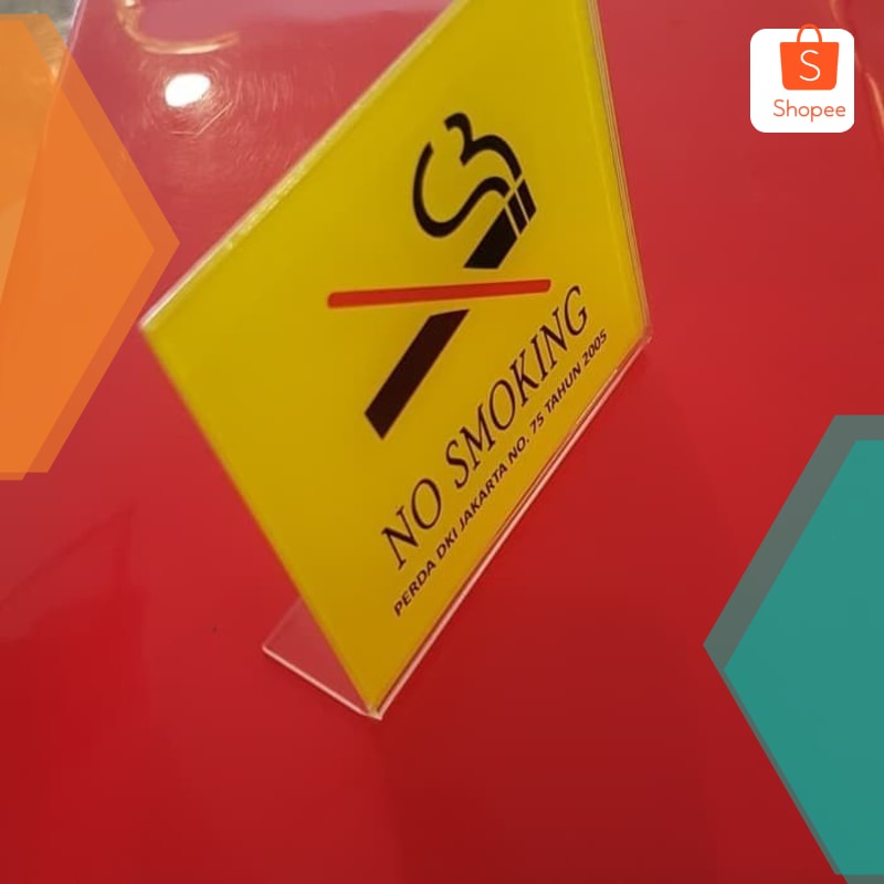

Terlaris SIGN AKRILIK K3 RAMBU SAFETY DILARANG MEROKOK UK 8X8CM STIKER STICKER Keren