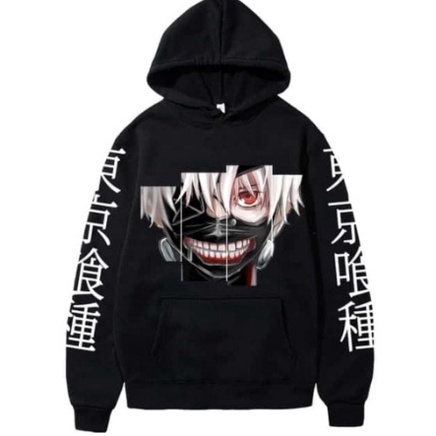 Hoodie Jumper Roronoa Kaneki Anime Anak Dewasa Onepiece Pria &amp; Wanita Size M - XXL Bisa Cod