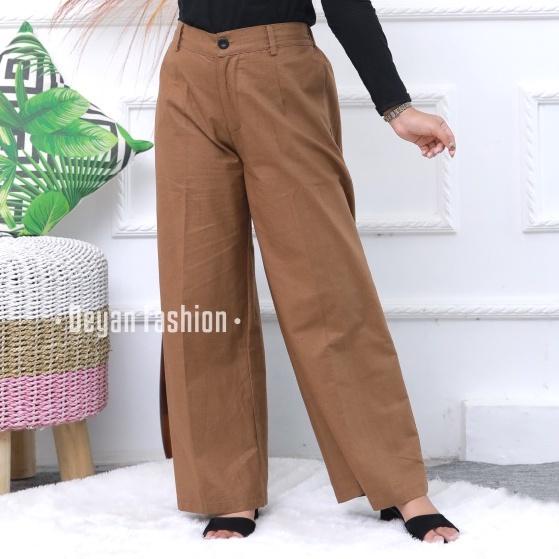 SH.18Oc22w • DEYAN - Hightwaist Linen Kulot Kancing