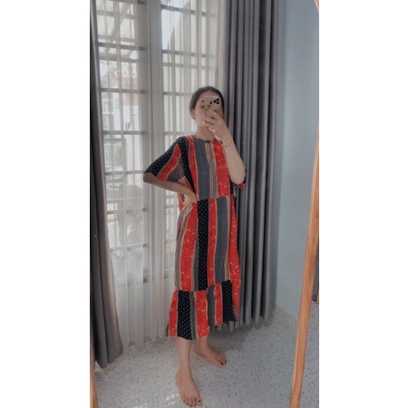 Homedress busui bukaan kiri kanan/ daster busui /  baju menyusui / baju busui buka samping / daster 