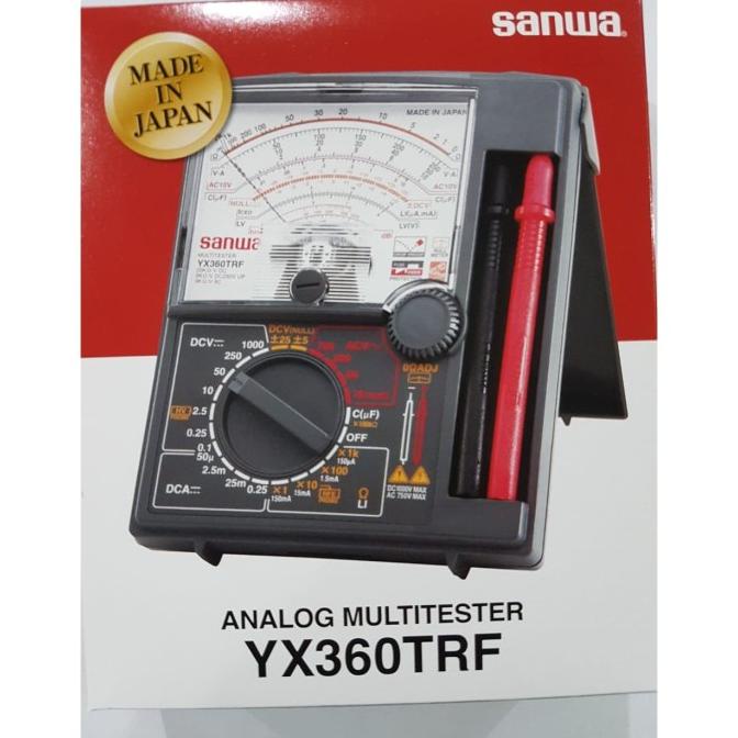 ORIGINAL Multitester / Multimeter Analog Sanwa YX360TRF