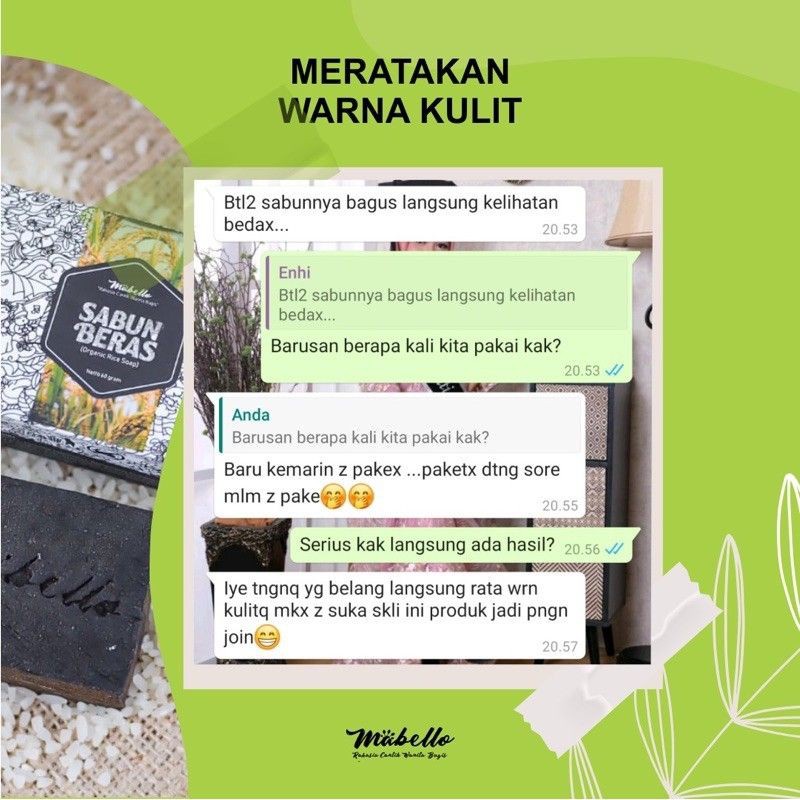 Lulur Mabello 100gr Bedak Lotong Pemutih Kulit Badan Permanen Lulur Hitam Pemutih Badan Aromatheraphy Halal BPOM