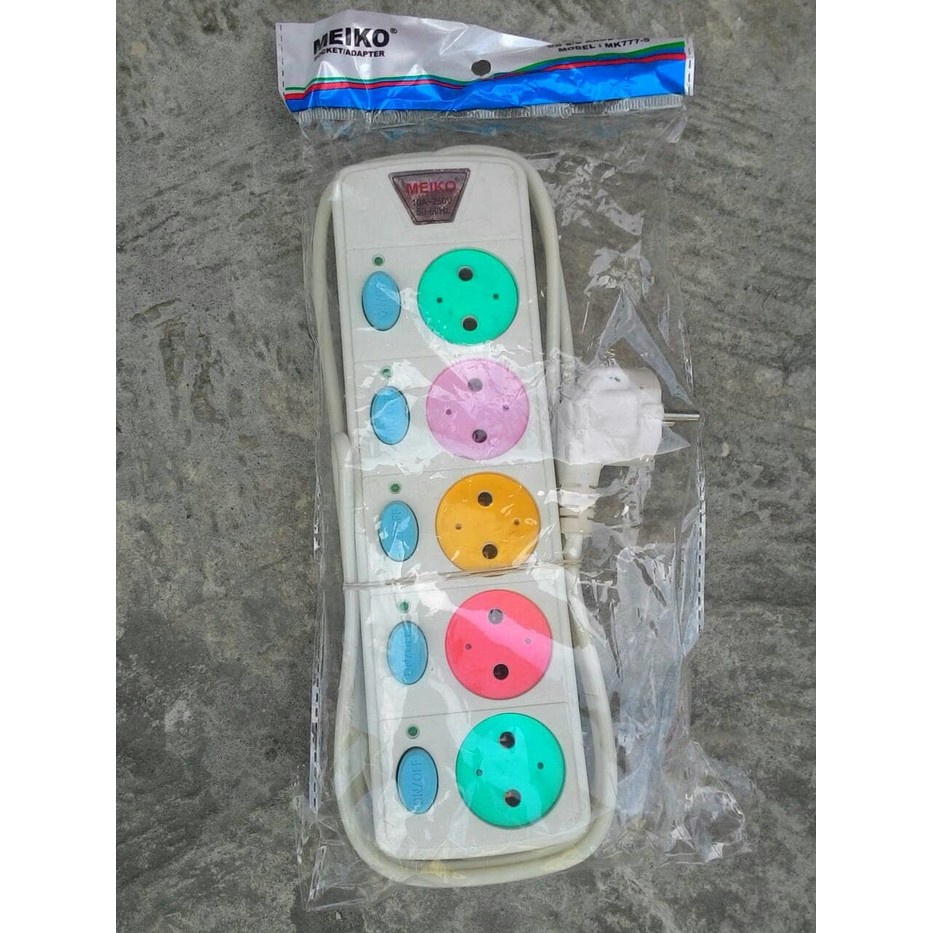 Stop Kontak / Cok Sambung / Kabel Sambung / Meiko MK777
