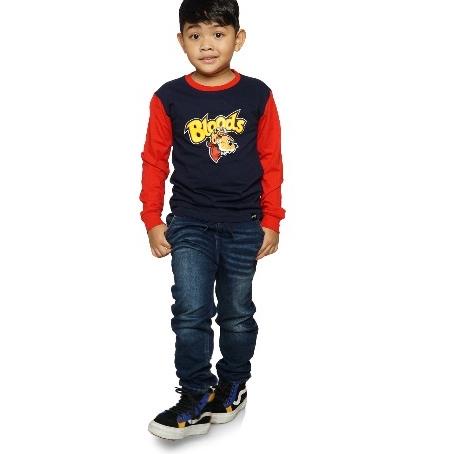 Muraaaahh.. Bloods Kids Kaos Anak Bleat Navy Red