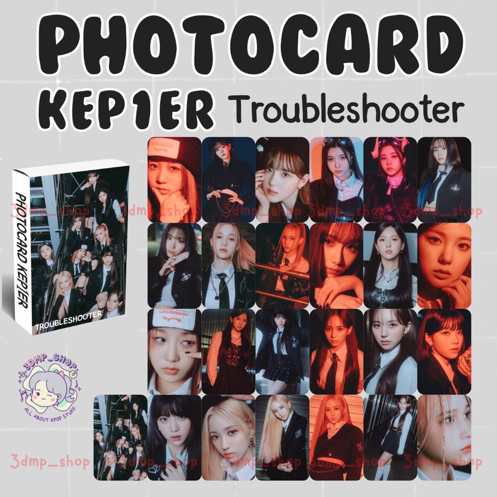 [25 Lembar] Photocard Lomocard Photo lomo card Kep1er First Impact Doublast troubleshooter Love Stuck