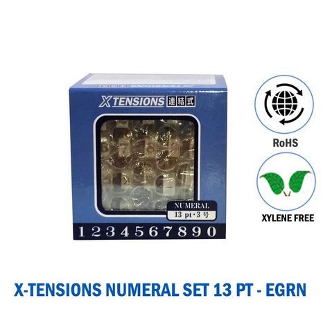 

ARTLINE Xstamper Xtensions Numeral / Stamp Numerik & Alphabet Stempel EGRN-EGRA