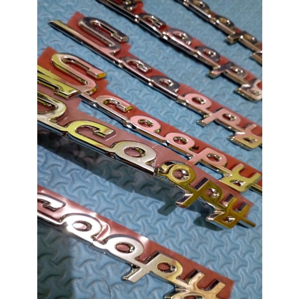 EMLEM LOGO SIMBUL SCOOPY F1 2013 2016 ORI