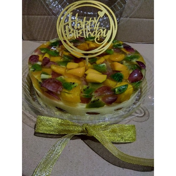 

puding chesee cake buah | puding hampers | puding ulang tahun