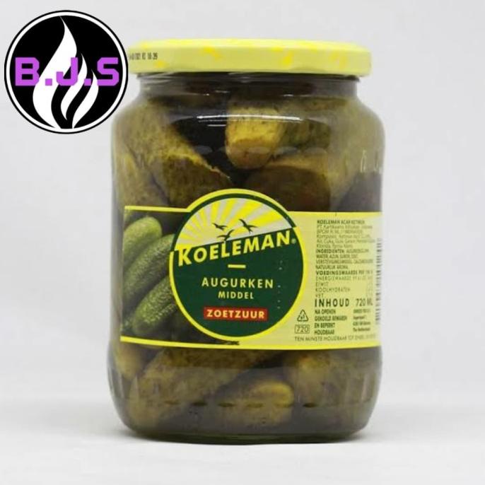 

TERBARU TIMUN ACAR/AUGURKEN KOELEMAN 750ML(GRAB-GOJEK) STOK TERBATAS
