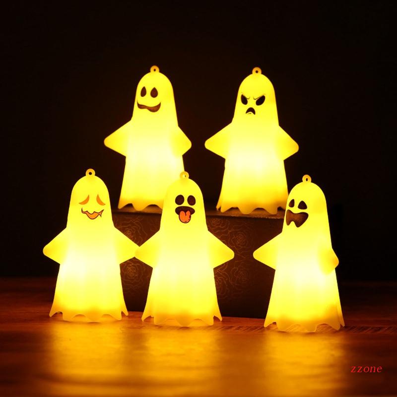 Zzz Lampu Gantung LED Bentuk Hantu Untuk Dekorasi Halloween