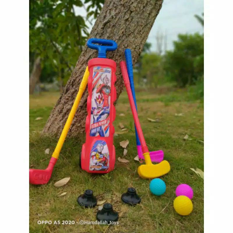 GOJEK SBY MAINAN ANAK BOLA GOLF STIK GOLF SET