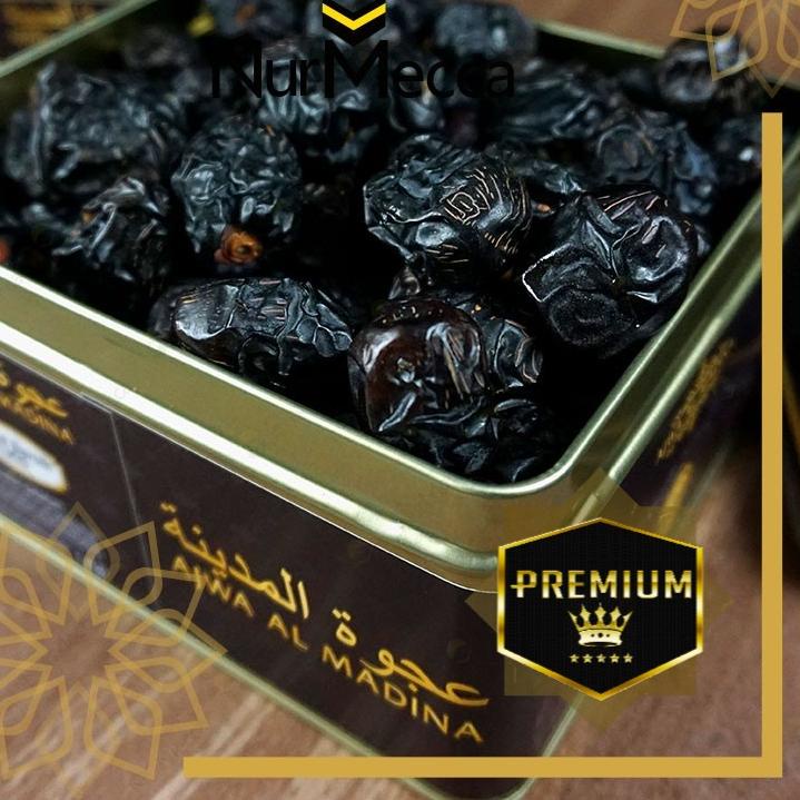 

[(COD )NEW_PRODUCT]Kurma Ajwa Kaleng Ajwa Al Madina 1 kg AJWA PREMIUM