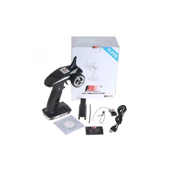 Flysky New FS-GT2B 2.4G 3CH Gun RC Radio System Transmitter
