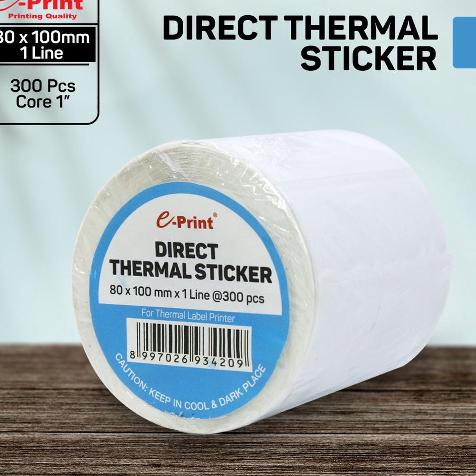 

Baru - e-Print Direct Thermal Sticker Label Bare 80 x 100 mm ✔