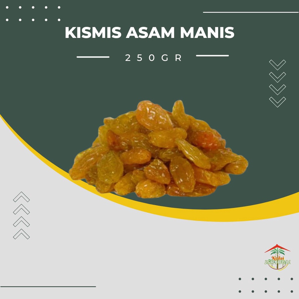 kismis asem manis 250 gram