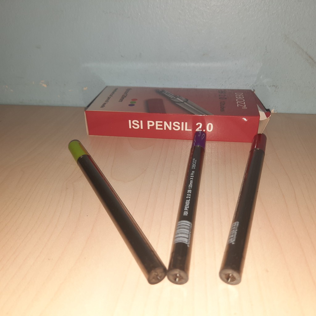 

ISI PENSIL MEKANIK 2.0 2B 120MM X 6 PCS
