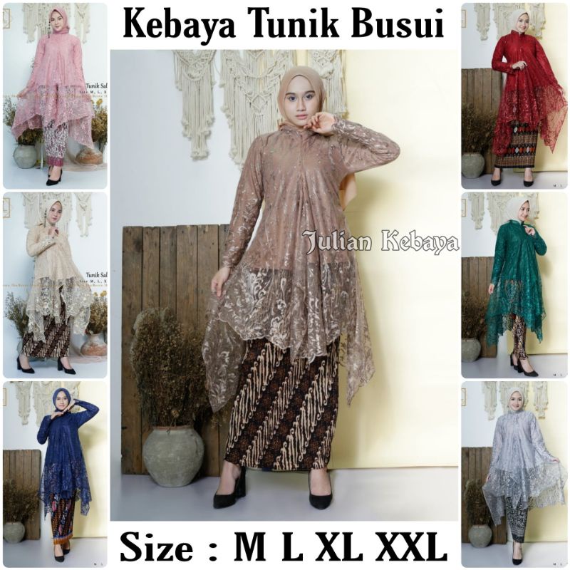 KEBAYA MODERN / KEBAYA TUNIK BUSUI FRIENDLY / KEBAYA BUSUI MODERN / SET KEBAYA MODERN