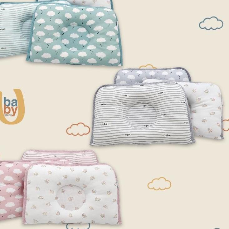 Terbaik Bantal Peyang Bayi Lembut Yobo by BabyU