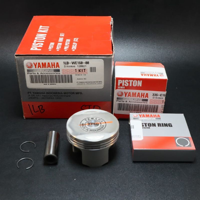 Piston Seher Kit Yamaha Xeon GT125 GENUINE Asli 1LB-WE160-00